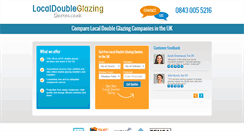 Desktop Screenshot of localdoubleglazingquotes.co.uk